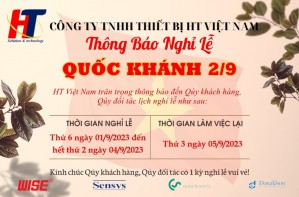 THÔNG BÁO: LỊCH NGHỈ LỄ QUỐC KHÁNH VIỆT NAM 2/9